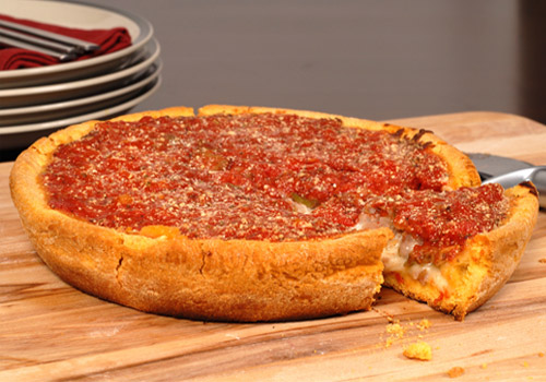پیتزا شیکاگو,www.res2ran.com